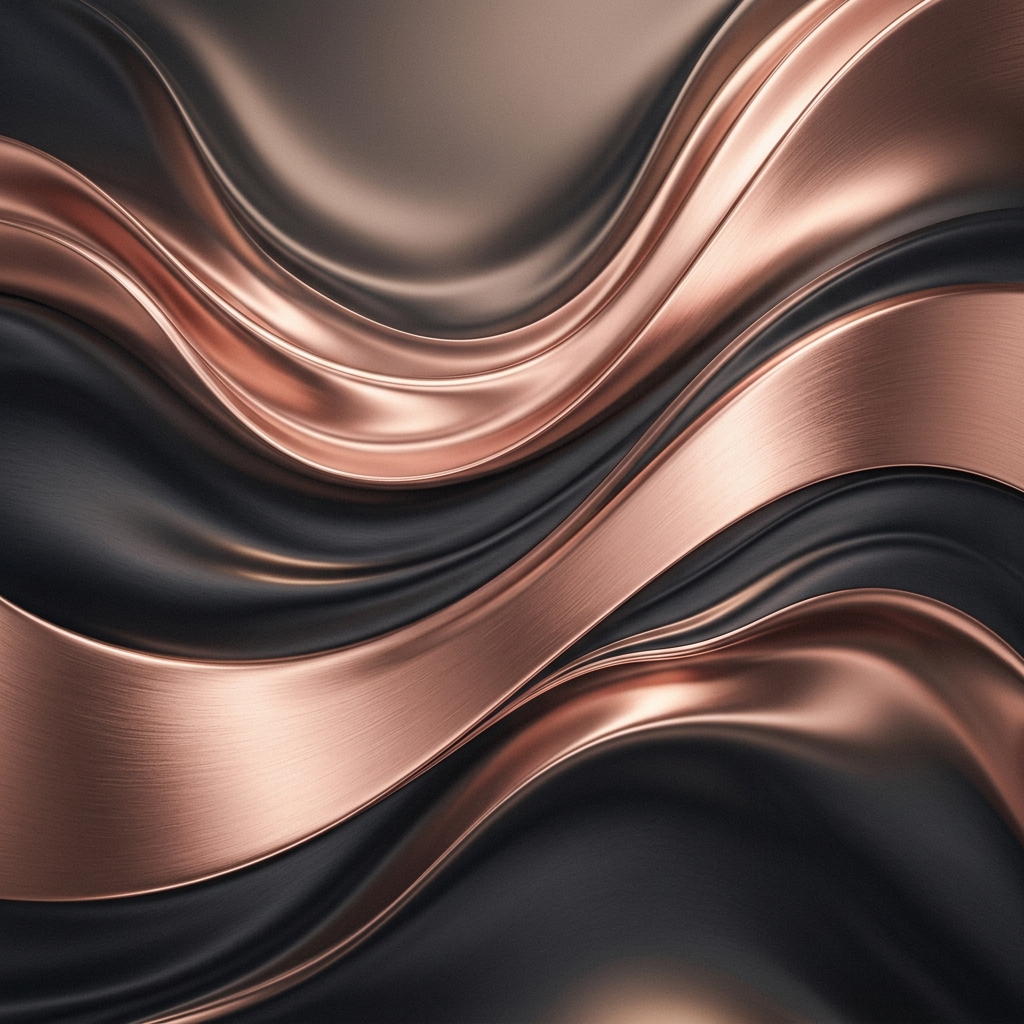 Rose Gold Abstract Background